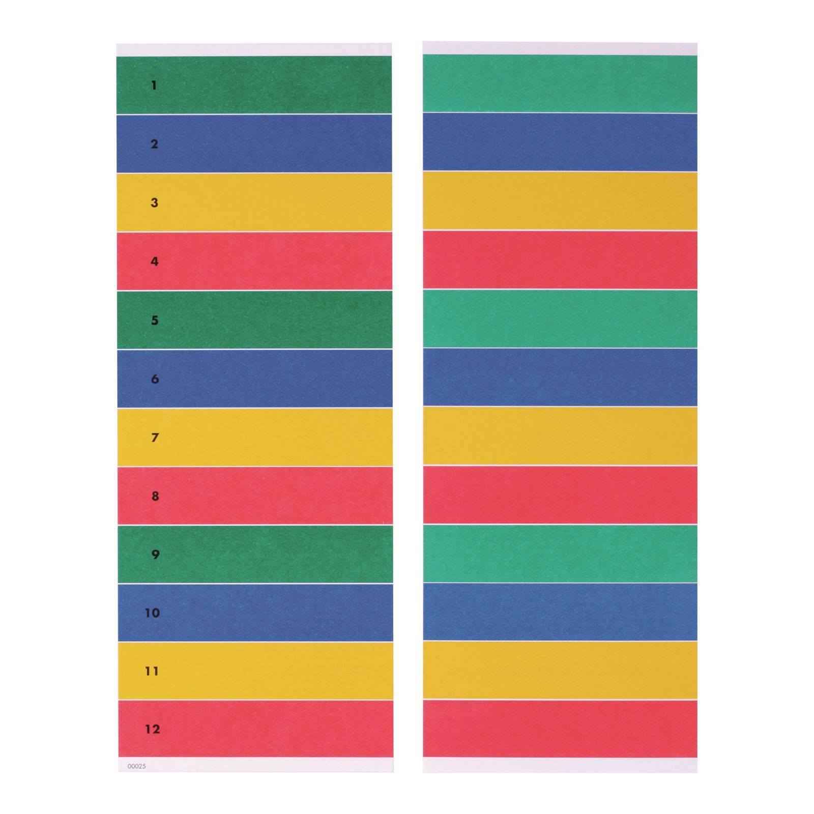 Cartella classificatore PAGNA, 12 pezzi. rosso DIN A4 12 volte rosso-2