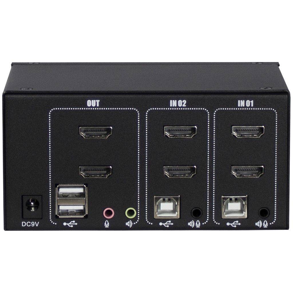 IPC KVM Switch AS-22HA HDMI Metall-3