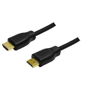 Kabel HDMI->HDMI S/S 2,0m LogiLink High Speed mit Ethernet, 8,16 GBit/s-1
