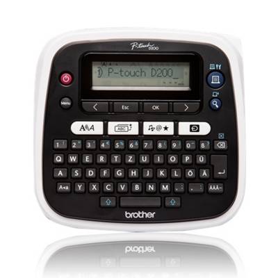 Brother P-Touch D200BW Etichettatrice Adatto per nastro: TZe 3.5 mm, 6 mm, 9 mm, 12 mm-1