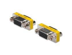 Digitus Seriale Adattatore [1x Presa SUB-D a 15 poli - 1x Presa SUB-D a 15 poli] Nero, Giallo-1