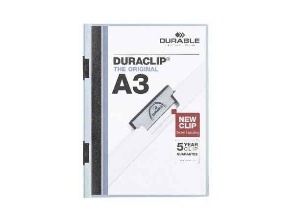 Cartellina Duraclip Durable - 6 mm - A3 - 2218-06 (Azzurro)