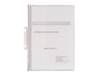 CARTELLINA A4 Durabind BIANCO per RILEGATURA A PUNTI 2250 DURABLE (Conf.25)