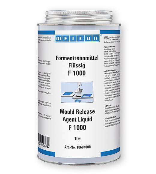 Oli spray WEICON 10604000 Mould Release Agent Liquid F1000 1 L-0