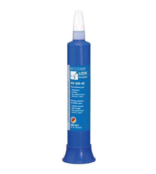 Sigillanti per viti e filetti WEICON 30648200 WEICONLOCK® AN 306-48 200 ml Retaining Cylindrical Assemblies-0