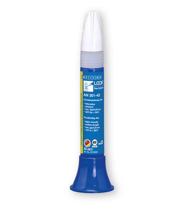 Sigillanti per viti e filetti WEICON 30143020 WEICONLOCK® AN 301-43 20 ml Threadlocking