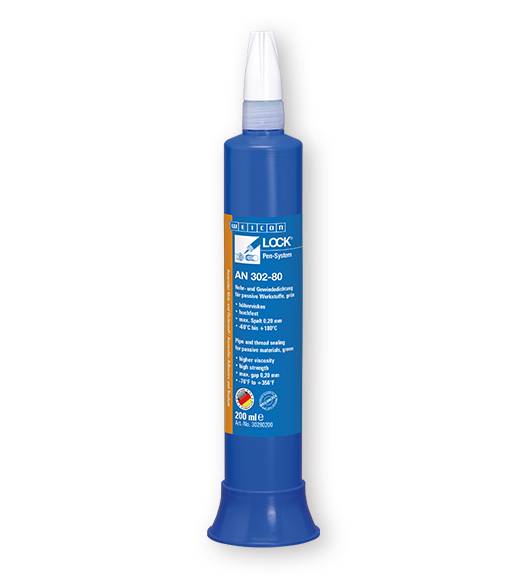 Sigillanti per viti e filetti WEICON 30280200 WEICONLOCK® AN 302-80 200 ml Pipe and Thread Sealing-0