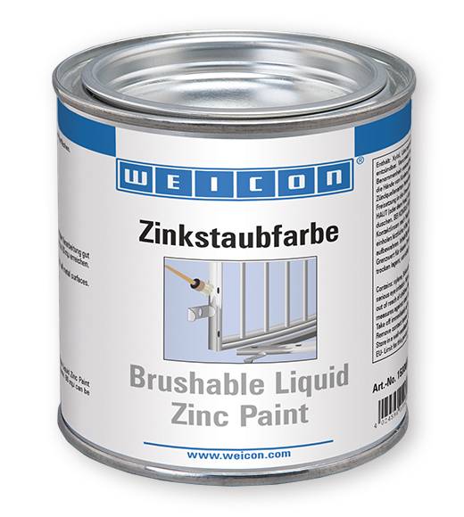 Colori tecnici WEICON 15000375 Brushable Zinc Paint 375 ml-0