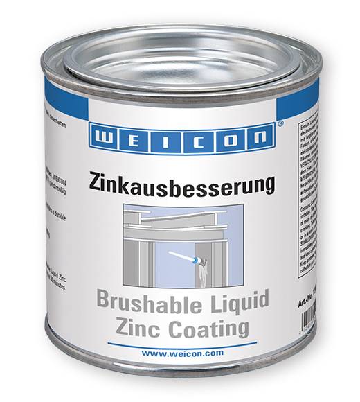 Colori tecnici WEICON 15001375 Brushable Zinc Coating 375 ml-0
