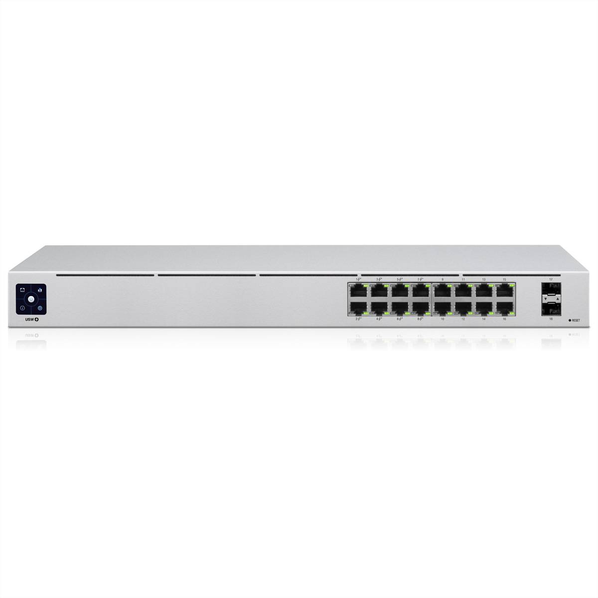 UBIQUITI Switch 16G 2SFP PoE+ 42W 16x10/100/1000 2xSFP PoE managed-3