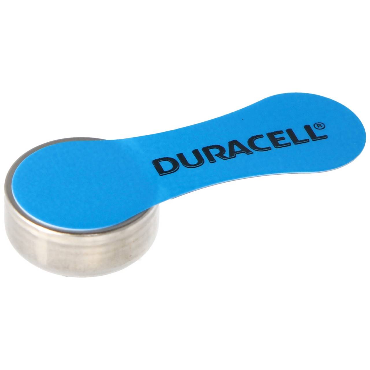 Batteria per apparecchi acustici Duracell 675, batterie zinco-aria IEC PR44 6 pezzi in scatola di plastica-2