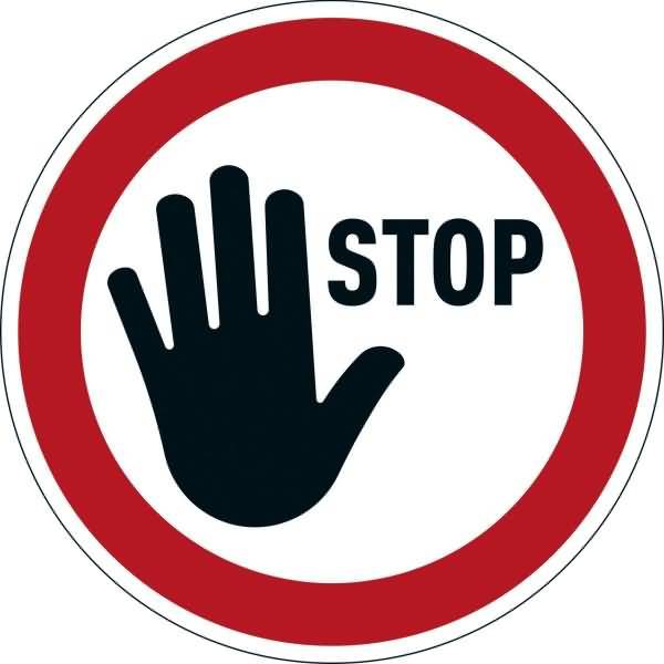 Segnaletica da Terra Durable - Stop - 1042-03 (Rosso)-0