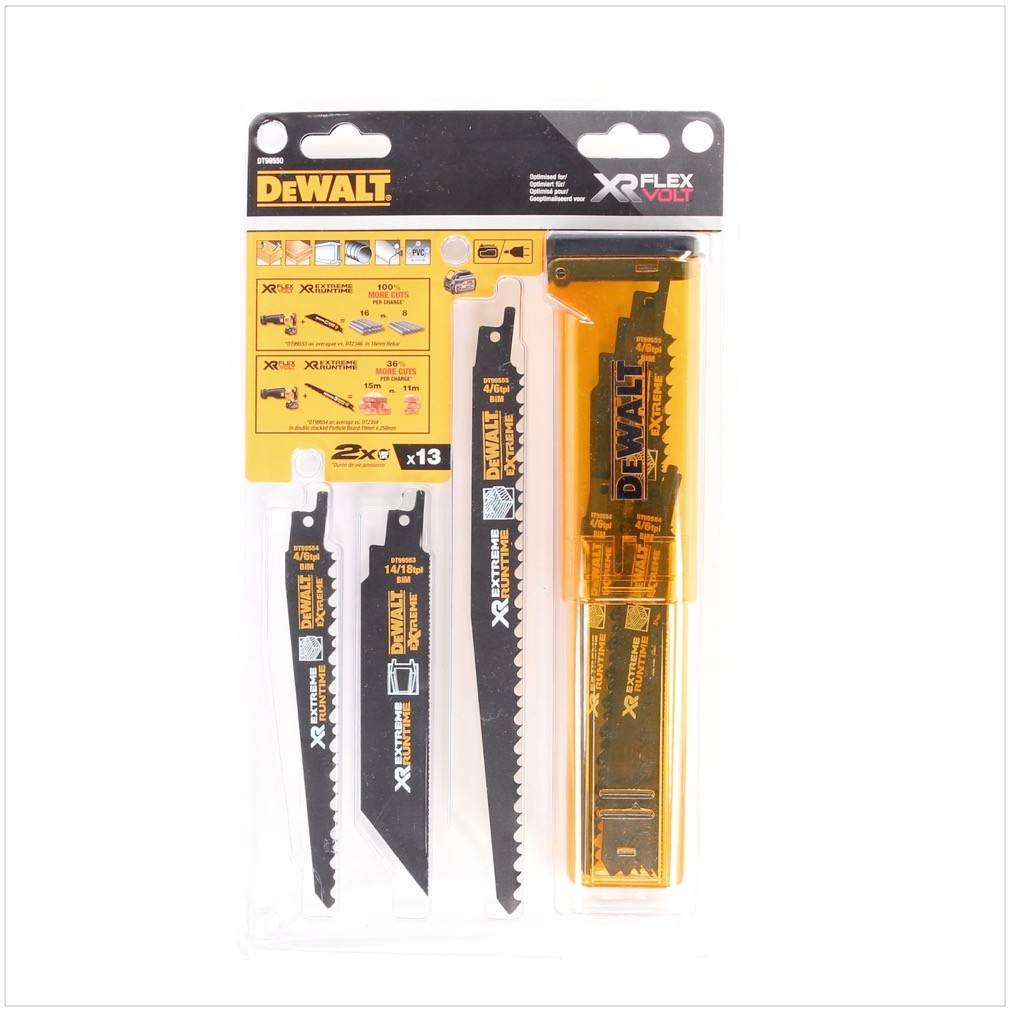 DeWALT Extreme Runtime savklinges?t --3