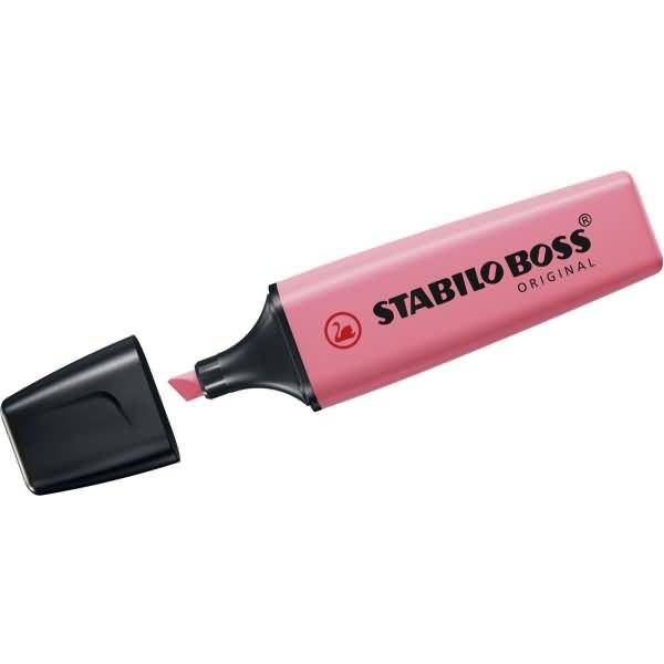 STABILO Boss Original Pastel evidenziatore 1 pz Punta smussata Rosa-1