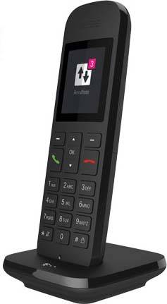 Telekom SpeedPhone 12 Black (Dipartimento completo di DECT Telefon)-0