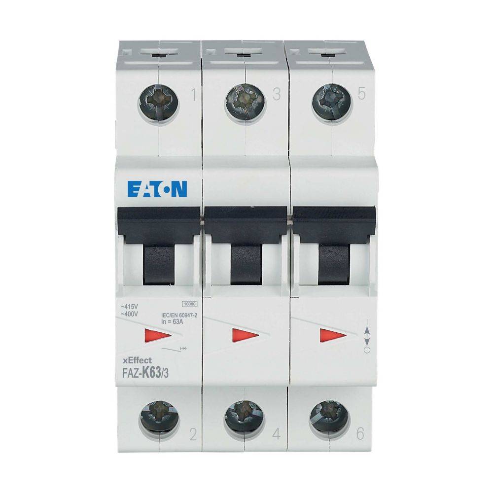 Interruttore automatico EATON FAZ-K63/3-0