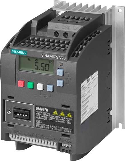 Siemens Convertitore di frequenza 6SL3210-5BE15-5CV0 0.55 kW a 3 fasi 400 V-0