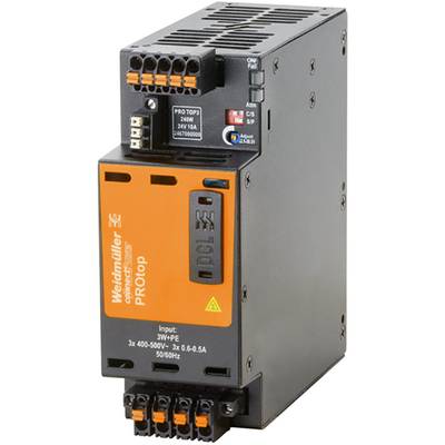 Weidmüller PRO TOP3 240W 24V 10A Alimentatore switching 24 V/DC 10 A 240 W  Contenuto 1 pz.