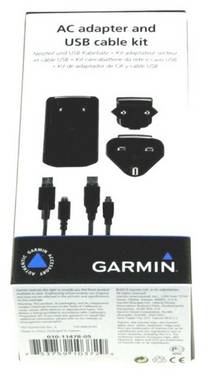 Garmin Alimentatore 220v (con Adattatori Eu, Micro E Mini B) Per Etrex 22x/32x E Serie Gpsmap 65