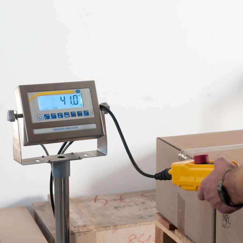 PCE Instruments PCE-HLTS 2T Bilancia da tavolo PCE-HLTS 2T Portata max. 2000 kg a batteria-5