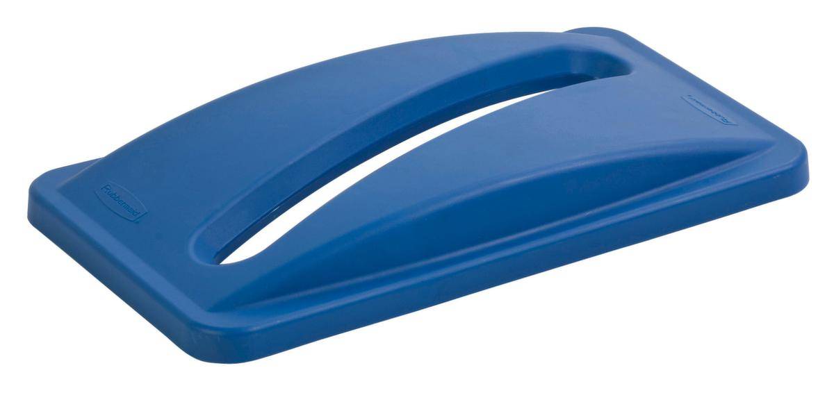 Rubbermaid 0086876147636 Coperchio Polietilene (L x L x A) 520 x 290 x 70 mm Blu 1 pz.-3