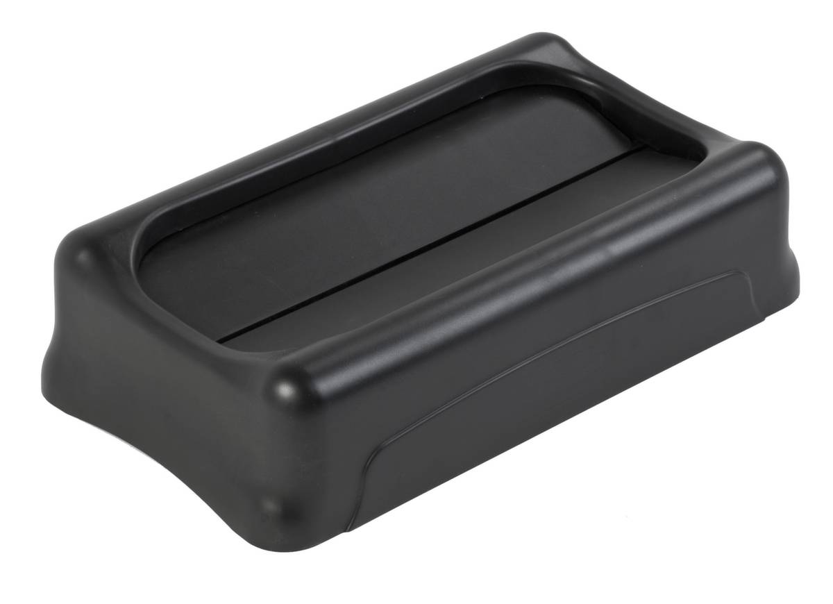 Rubbermaid 0086876186406 Coperchio girevole Polietilene (L x L x A) 521 cm x 374 mm x 212 mm Nero 1 pz.-4