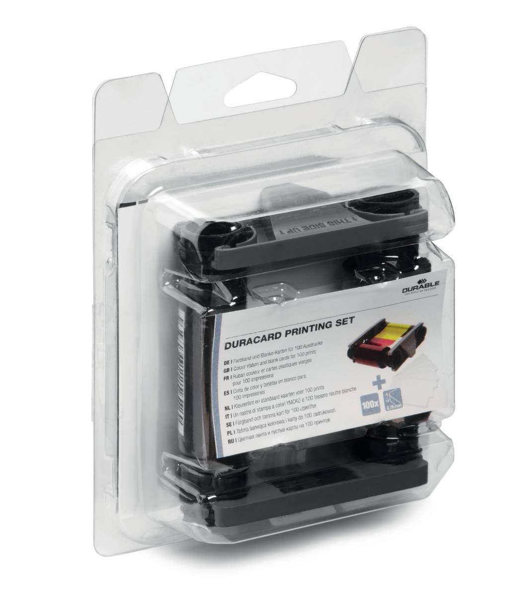 Durable DURACARD PRINTING SET - YMCKO - Farbband / Kartensatz-2
