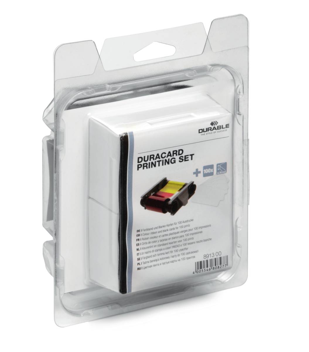 Durable DURACARD PRINTING SET - YMCKO - Farbband / Kartensatz-3