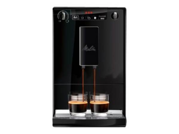 Macchina da caffè completamente automatica Melitta E 950-322, nero puro