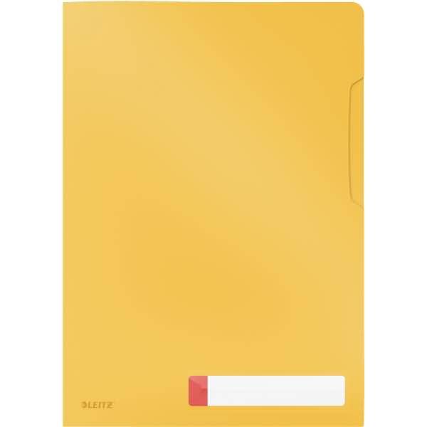 Leitz 47080019 cartella Polipropilene (PP) Giallo A4