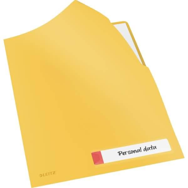 Leitz 47080019 cartella Polipropilene (PP) Giallo A4-1