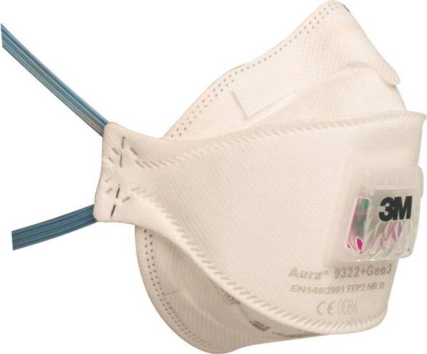 3M 9322+GEN3 AURA Atemschutzmaske 9322+ Gen3, FFP2 (7100134313)