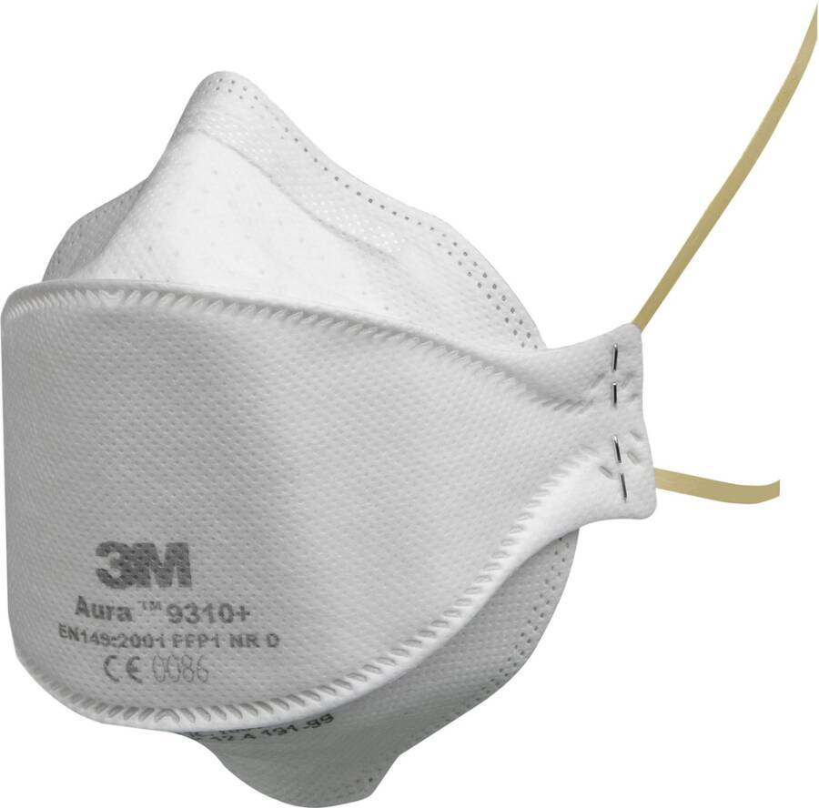 Scatola 20 MASCHERINE AURA 9310+ FFP1 senza valvola