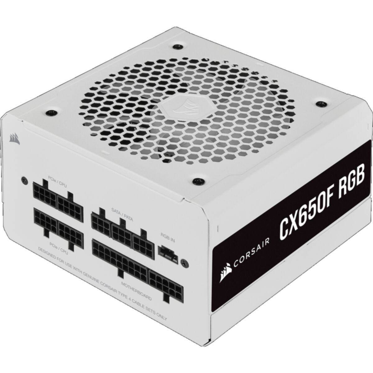 Corsair CX650F iCUE 650W Modulare 80+ Bronze PFC Attivo ATX Bianco-1