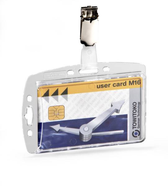 DURABLE - 8005-19 Portabadge CHIUSO per 1 tessera-1