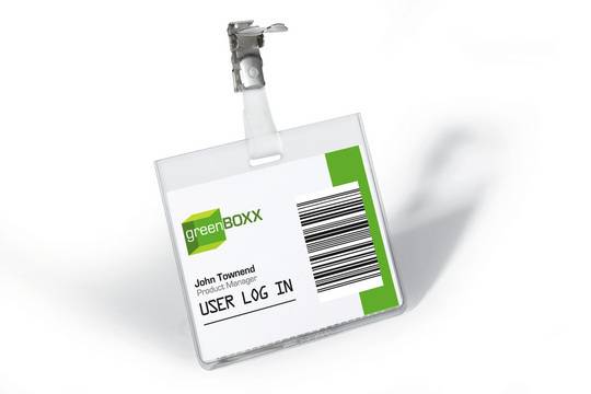 Identificatore per Lanyard Durable 25 Pezzi-1