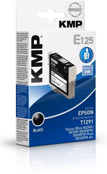 Cartuccia per stampante KMP E125 nera compatibile con EPSON T1291L-1