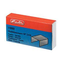 herlitz Heftklammern 24-6, Metall, Inhalt: 1.000 Stück (08760514-002) (8760514)-1