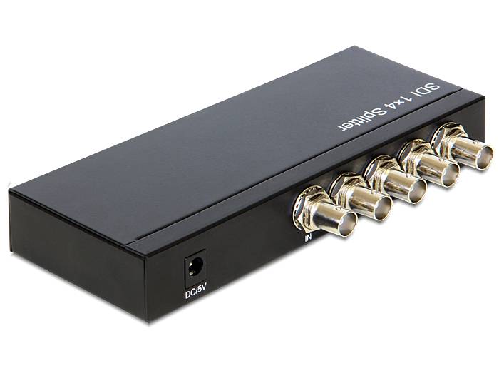 DeLock - Video-Schalter - 4 x 3G-SDI - Desktop (93250)-1