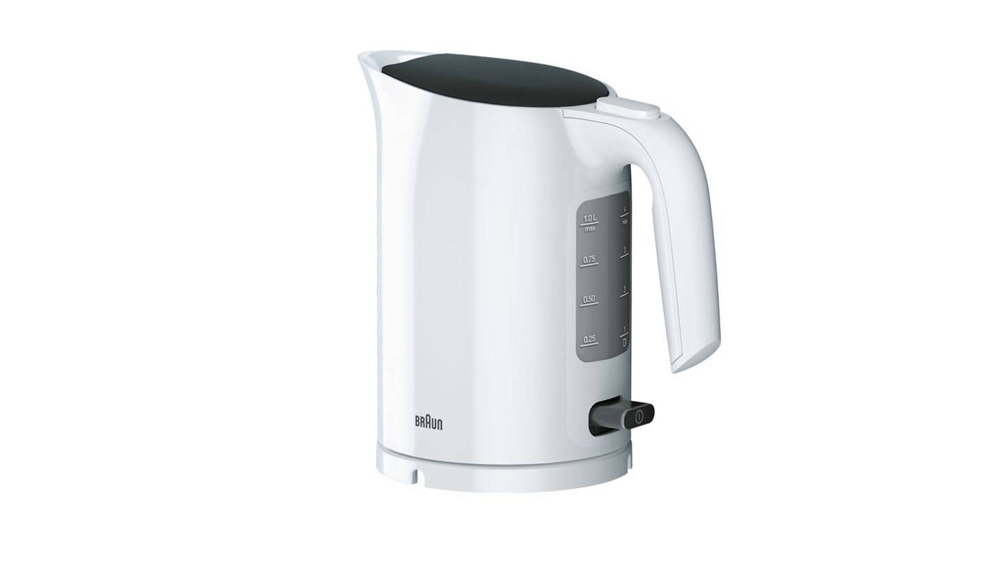 Braun 0X21010012 bollitore elettrico 1 L 2200 W Bianco (Braun PurEase WK3000 WH - kedel - hvid)-1