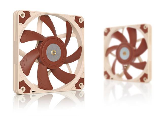 Noctua NF-A12x15 FLX Case per computer Ventilatore 12 cm Beige, Marrone (Noctua NF-A12x15 FLX 120mm 1850RPM Fan)-1