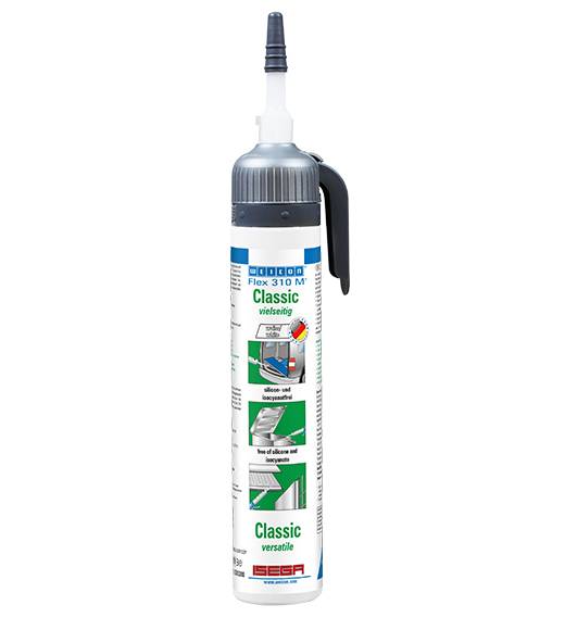 Siliconi e masse sigillanti WEICON 13303200 Flex 310 M® Classic MS-Polymer 200 ml white-0