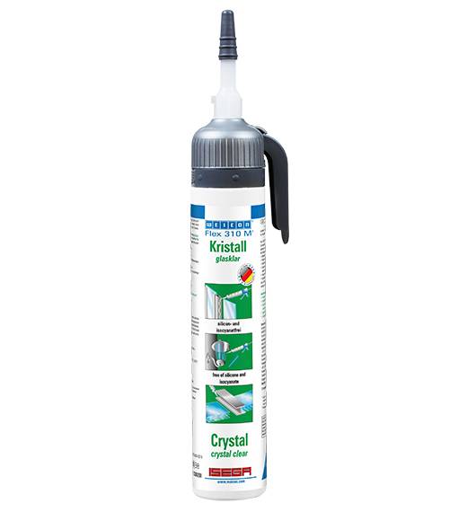 Siliconi e masse sigillanti WEICON 13308200 Flex 310 M® Crystal MS-Polymer 200ml transparent-0
