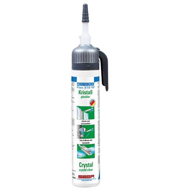Siliconi e masse sigillanti WEICON 13308200 Flex 310 M® Crystal MS-Polymer 200ml transparent