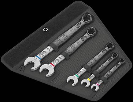 Wera Joker 6003 5 Set 1 - Ringmaulschlüssel-Satz - 5 Stücke - in Tragetasche (05020230001)