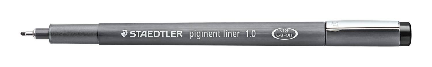 Linea di pigmento Staedtleler 308 Marker calibrato - 1 mm Scate - Essiccazione rapida - colore nero-1