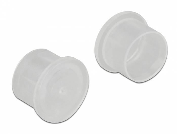 Delock Staubschutz für SMA Stecker 10 Stück transparent (60163)-1