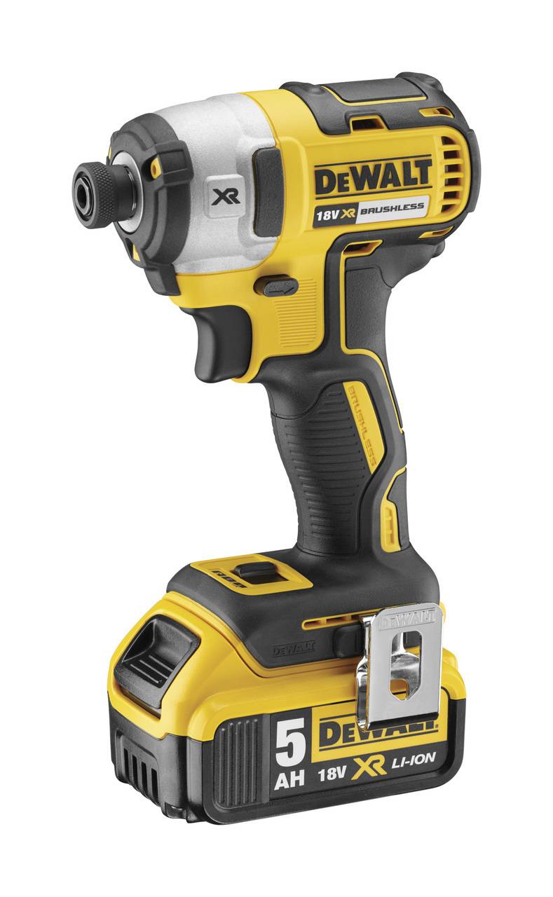 DeWALT DCF887P2-QW Slagboremaskine 2 batterie incluse 1/4 unbrakosockkel-1