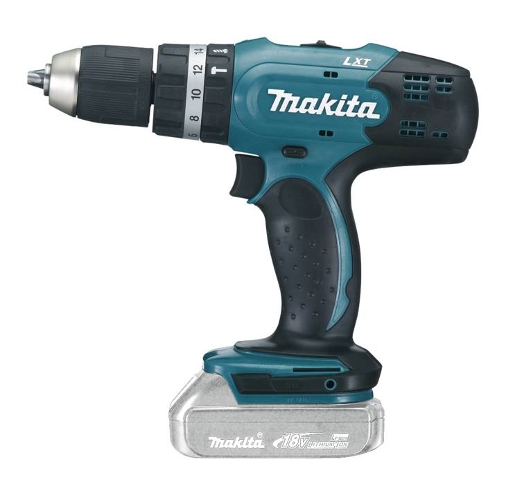Makita DHP453 - Bohrer/Schrauber - schnurlos - 2 Geschwindigkeiten - Bohrfutterschlüssel - 42 N·m - 18 V (DHP453Z)-1