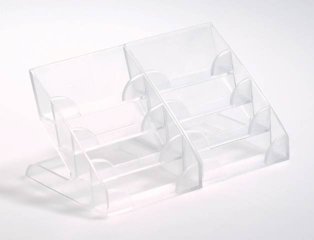 DURABLE Visitenkartenaufsteller BUSINESS CARD DISPLAY BOX 1 ST 243919-1